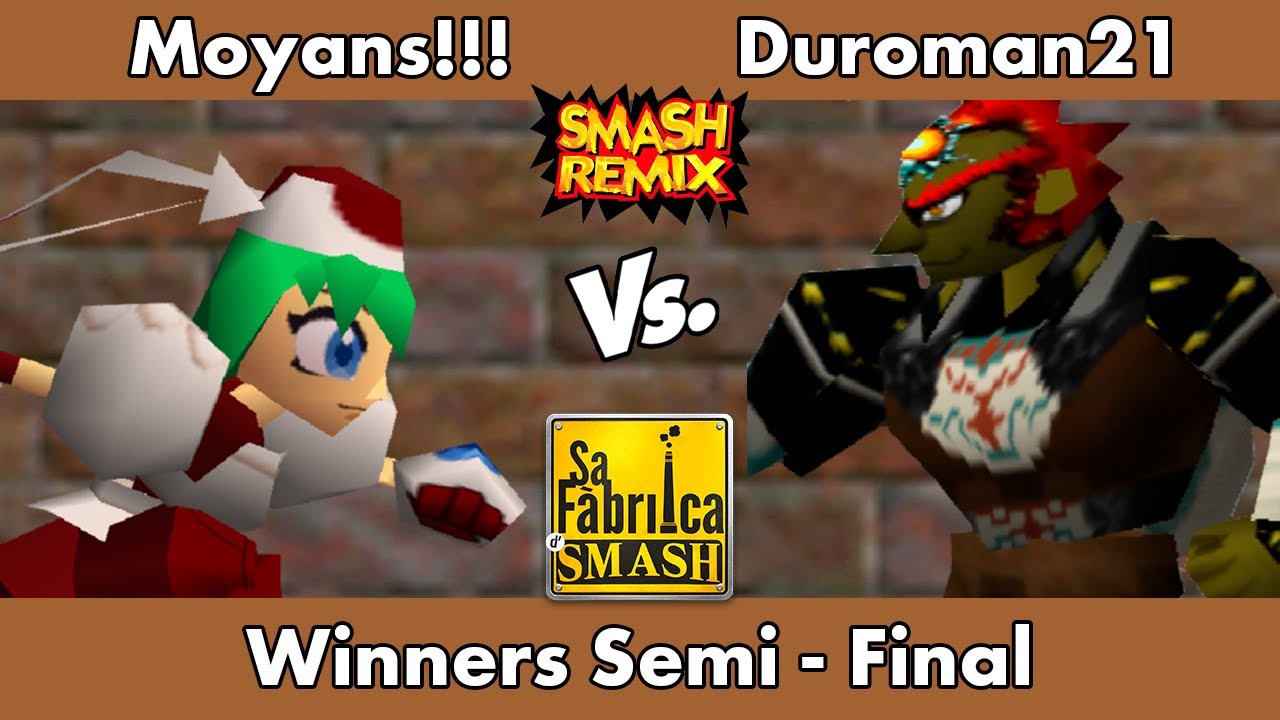 Sa Fàbrica de Smash 1 (REMIX) - Moyans!!! (Marina) vs Duroman21 (Ganondorf) - Winners Semi Final