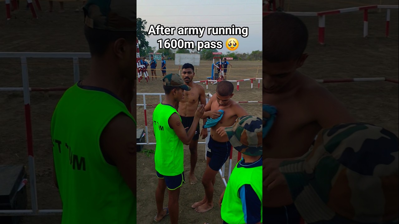 After army running 1600m pass 🫡🥹#army #shorts #indianarmy #sainikvijay