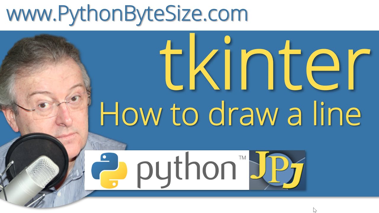 How to draw a line in Python using tkinter