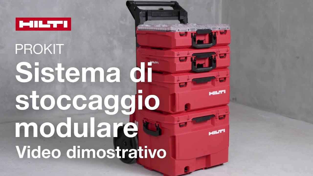 Hilti How To | ProKit Sistama di Stoccaggio Modulare