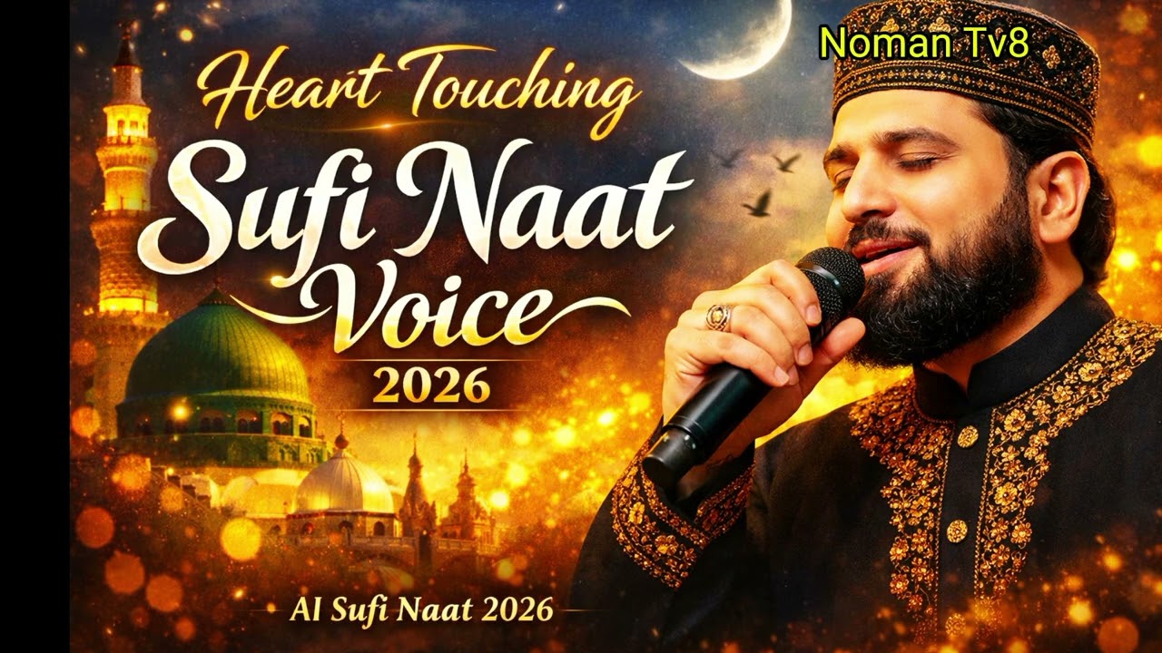 Heart Touching Sufi Naat Voice 2026 | Ya Rasool Allah Emotional Naat | Noman TV8 Official