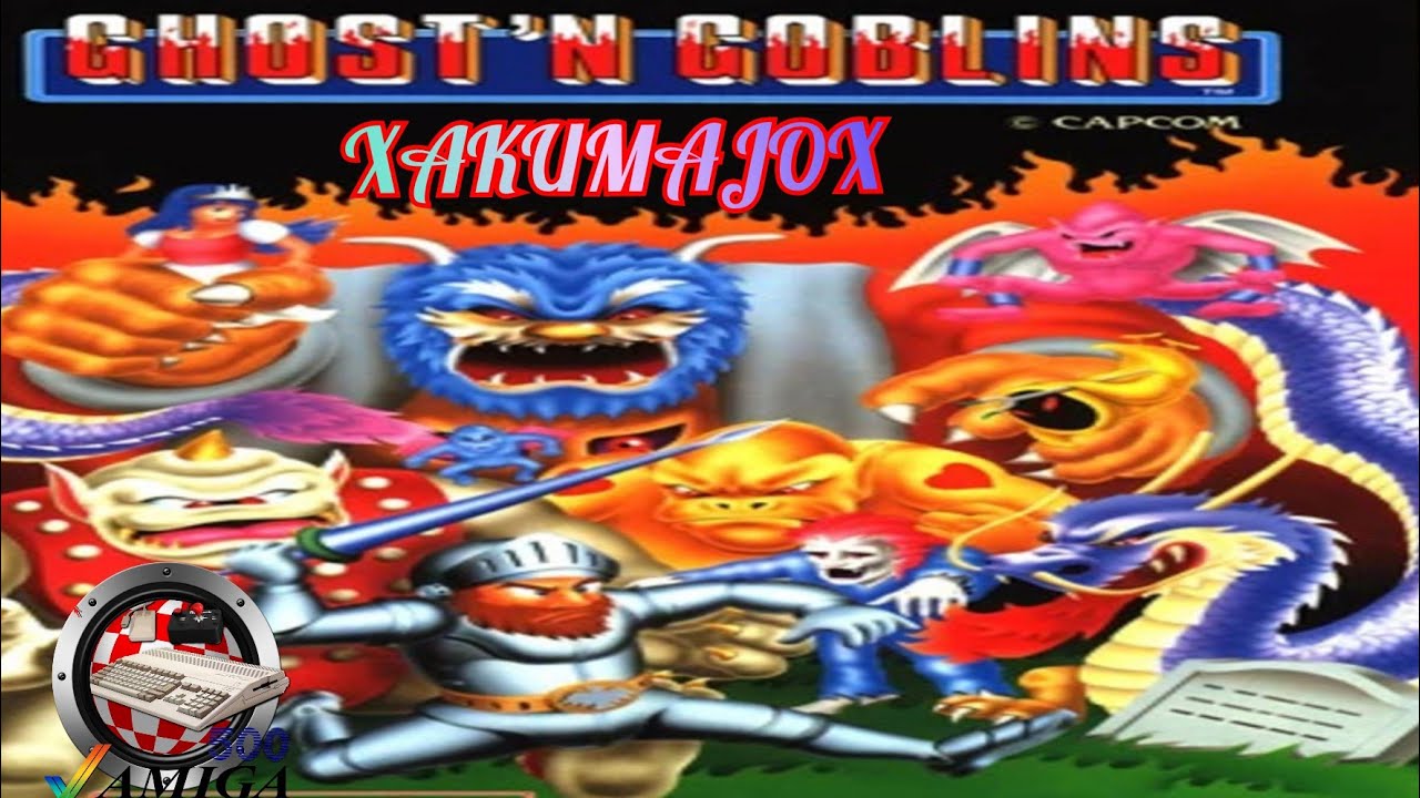 Ghosts'n'Goblins FOR Amiga AGA BY skyzoo73