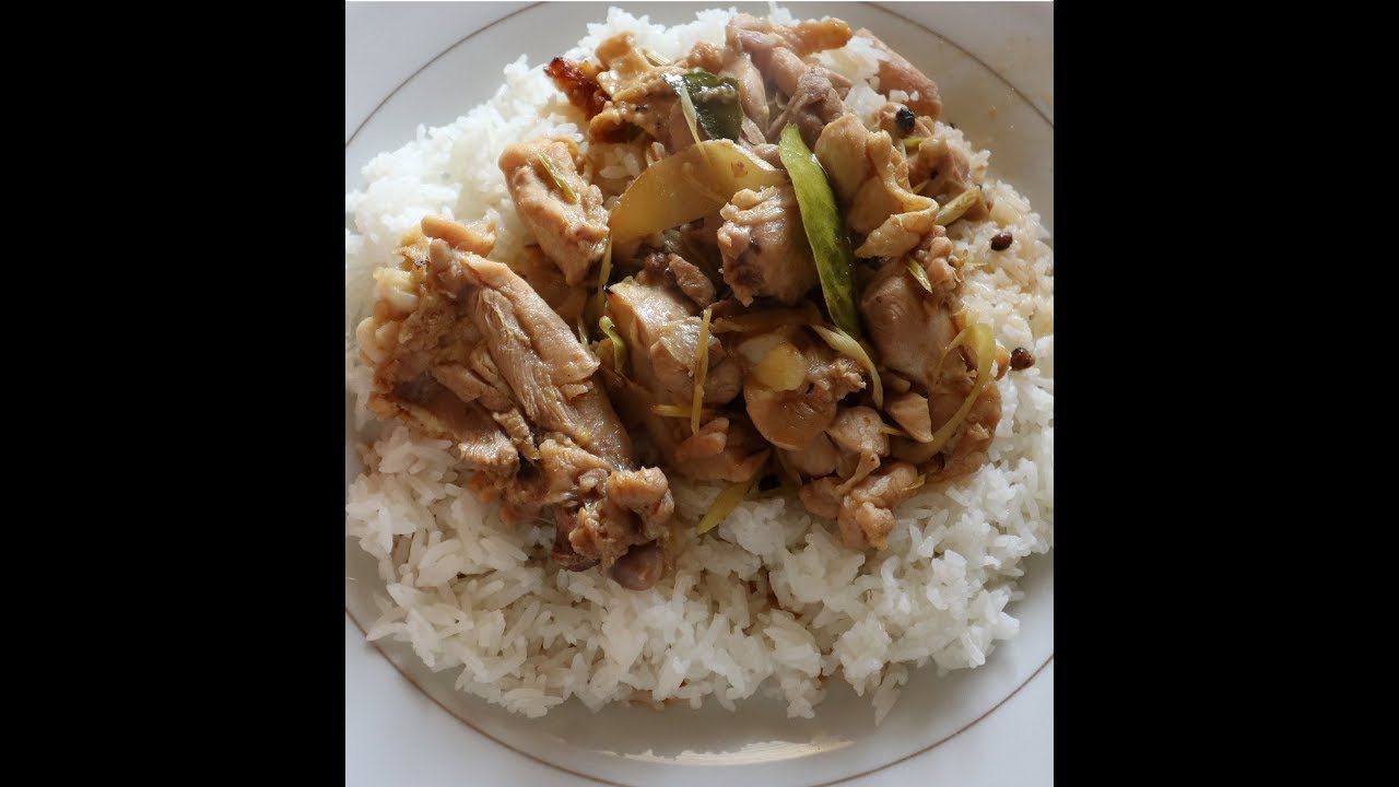 Mien food:Chickens with Thai Peppers.