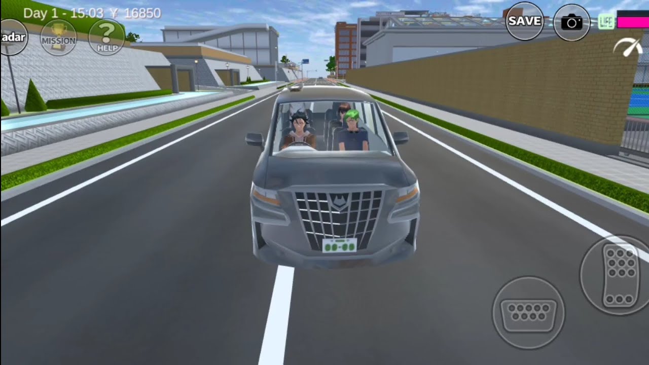jalan jalan sama teman teman drama sakura school simulator 