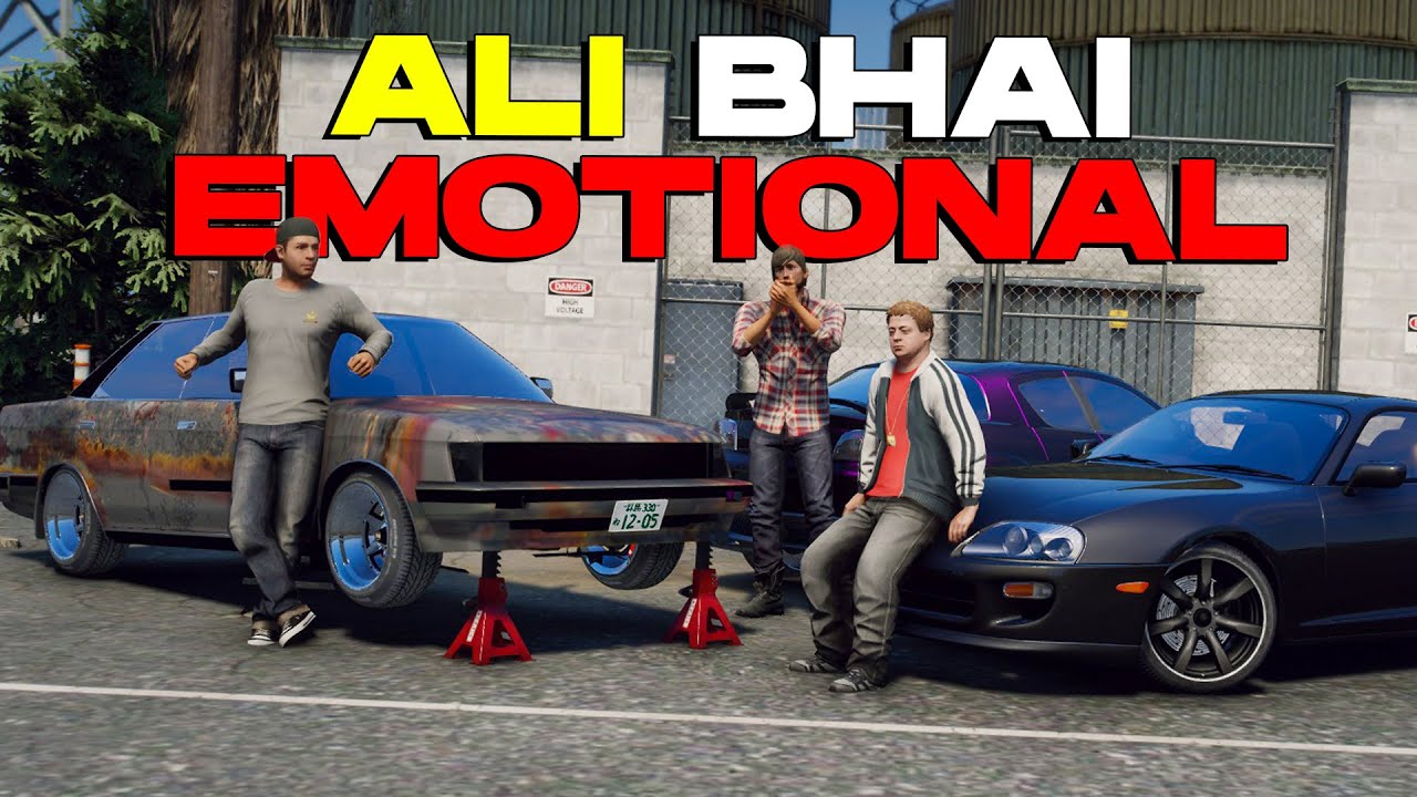 ALI BHAI GOT EMOTIONAL | JIMMY's AK47 RX-8 | TOYOTA MARK 2 GX71 | GTA 5 PAKISTAN