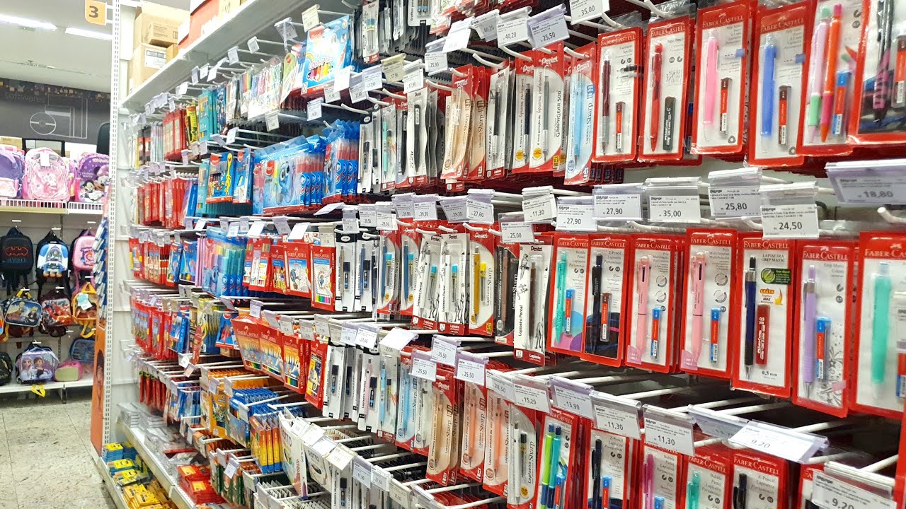 TOUR MATERIAL ESCOLAR NA KALUNGA + PREÇOS  | Sil Soares