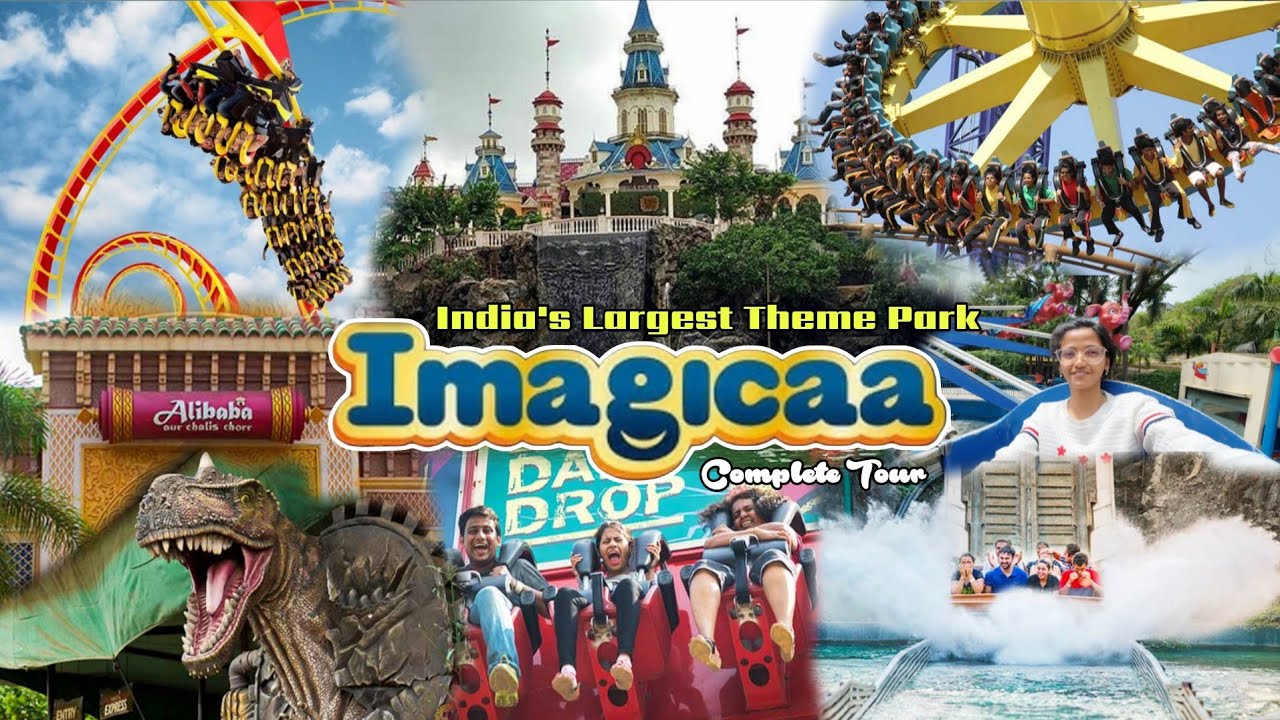 Тур по всем аттракционам тематического парка Imagica | Тематический парк Imagica Khopoli