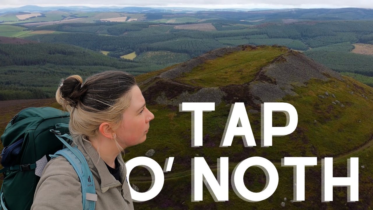 A foggy trip up Tap o' Noth | Second highest hillfort in Scotland