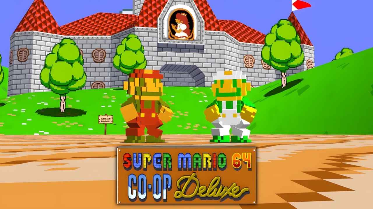 ⭐ Super Mario 64 Coop DX - NES Edition v0.1 (2 Player)