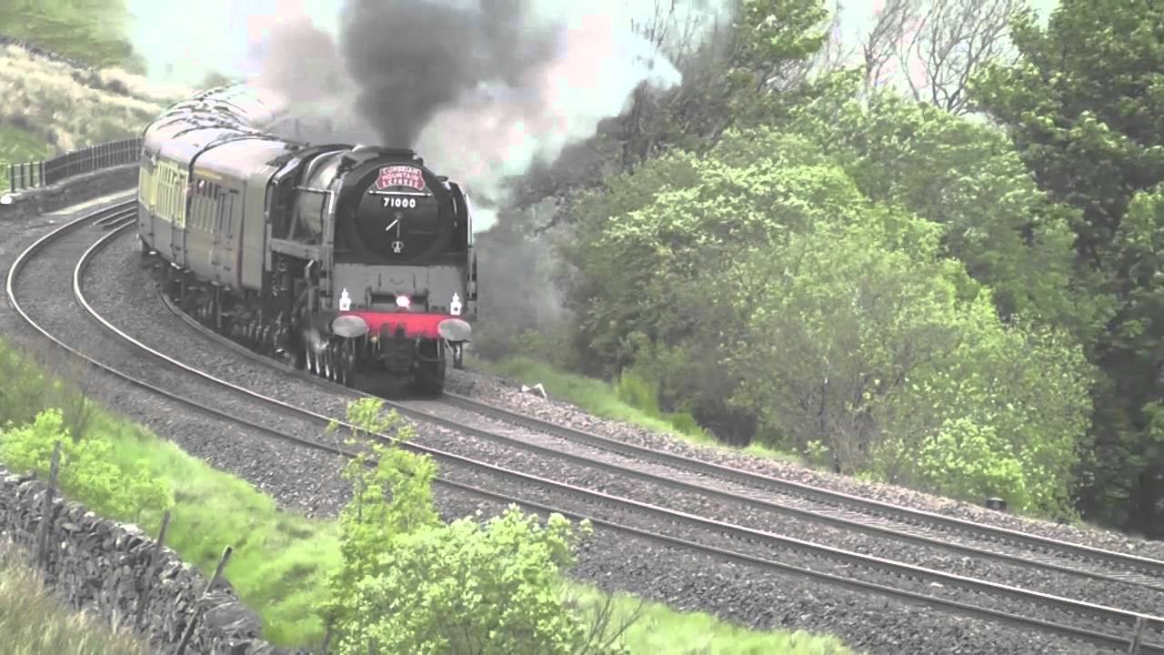 71000 Duke of Gloucester Storming Ais Gill 21/05/11 plus......a surprise