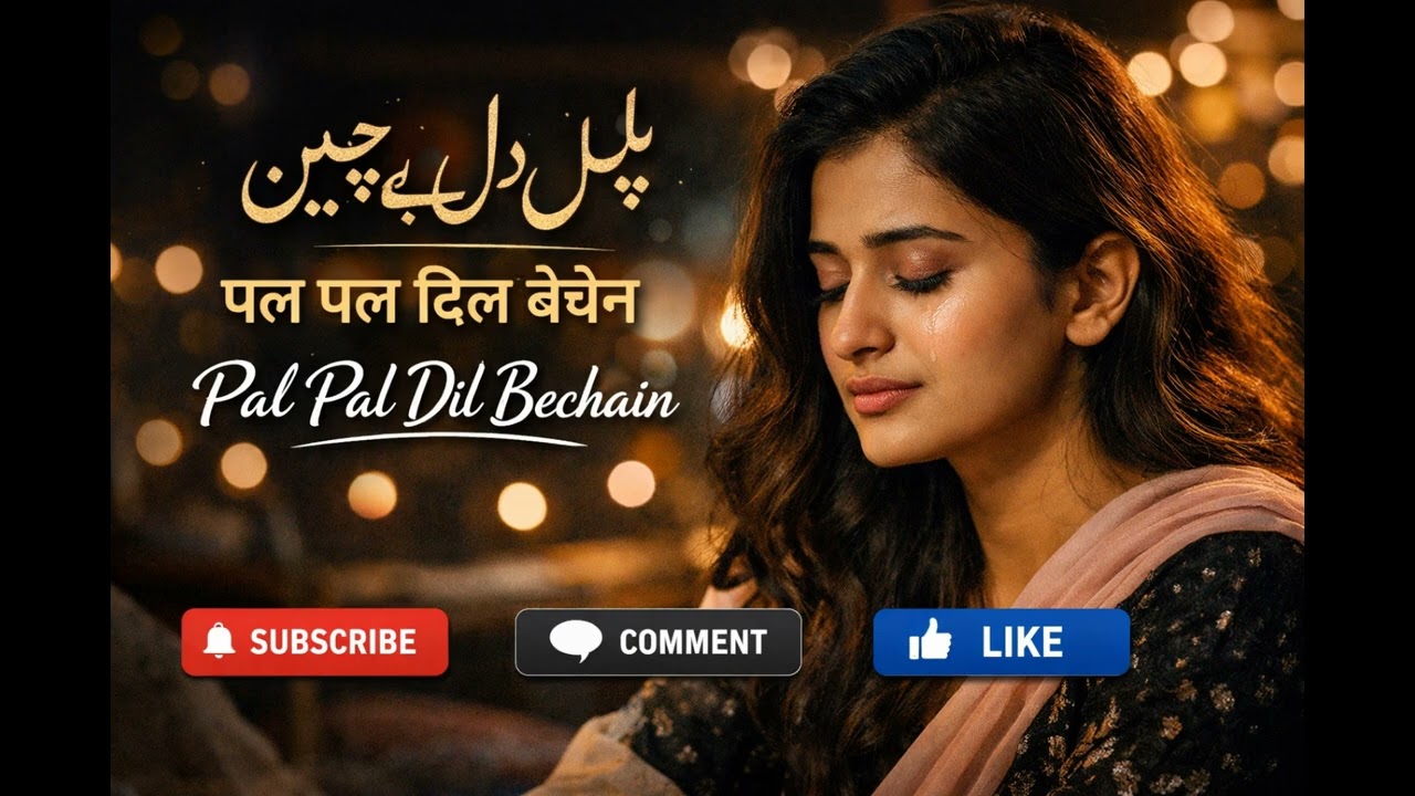 Pal Pal Dil Bechain | Jeena Mushkil | Tere Bina Jaana (Female Version) Heartbreak Urdu/Hindi Song