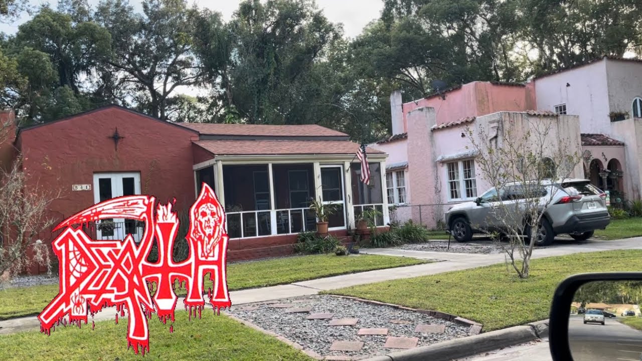 Chuck Schuldiner’s house (of the band Death) - Sanford, Florida home from Feb’ 1998 to Dec’ 1998