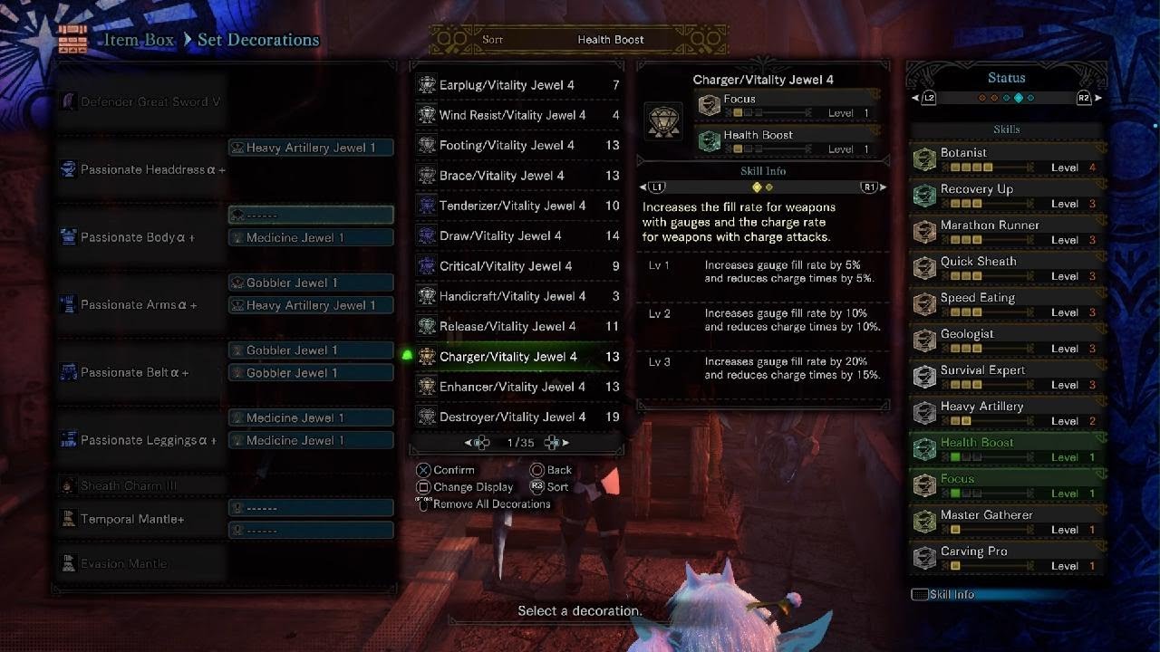 Passion Armor + Defender Great Sword + Cannon Strategy vs Fatalis 1st Phase