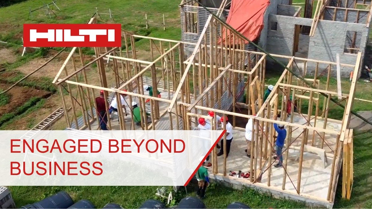 Hilti’s Corporate Volunteering Program – Engaged Beyond Business