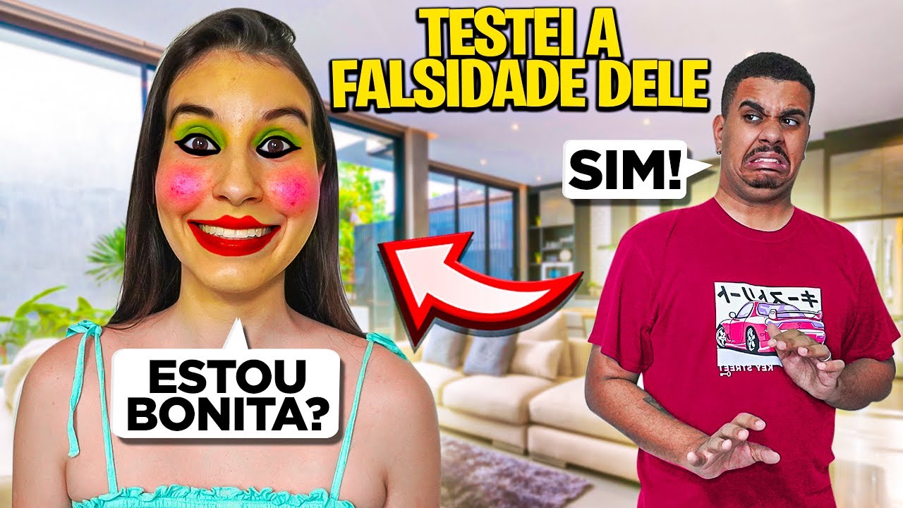 24 HORAS TESTANDO A FALSIDADE DO MEU NAMORADO!