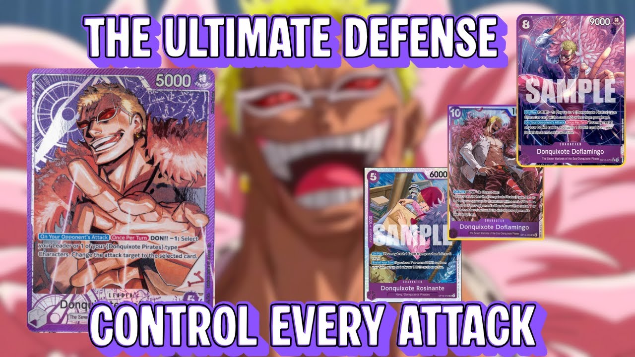 [OP14] Doflamingo Deck List & Overview - Control Every Attack