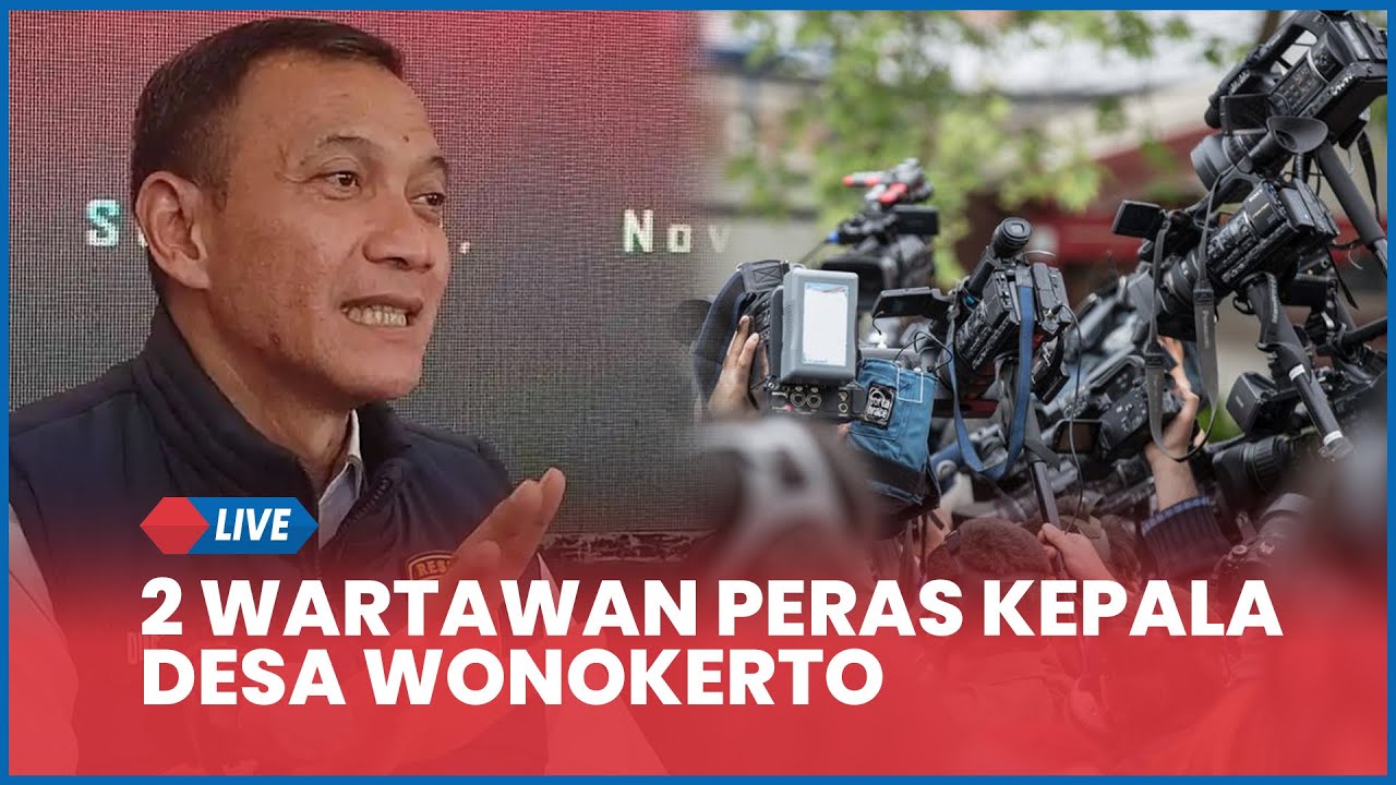 🔵 2 Wartawan Peras Kepala Desa Wonokerto Pekalongan Diringkus Polda Jateng