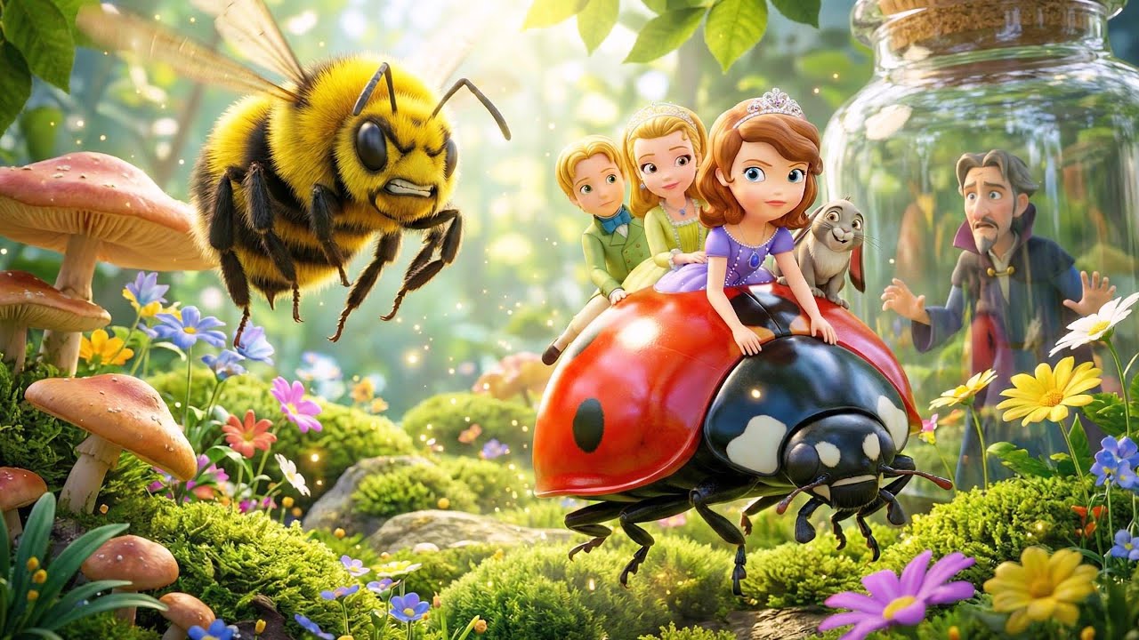 Trapped in the Tiny World ! Sofia’s Miniature Adventure Turns Dangerous! | Sofia the First Animation