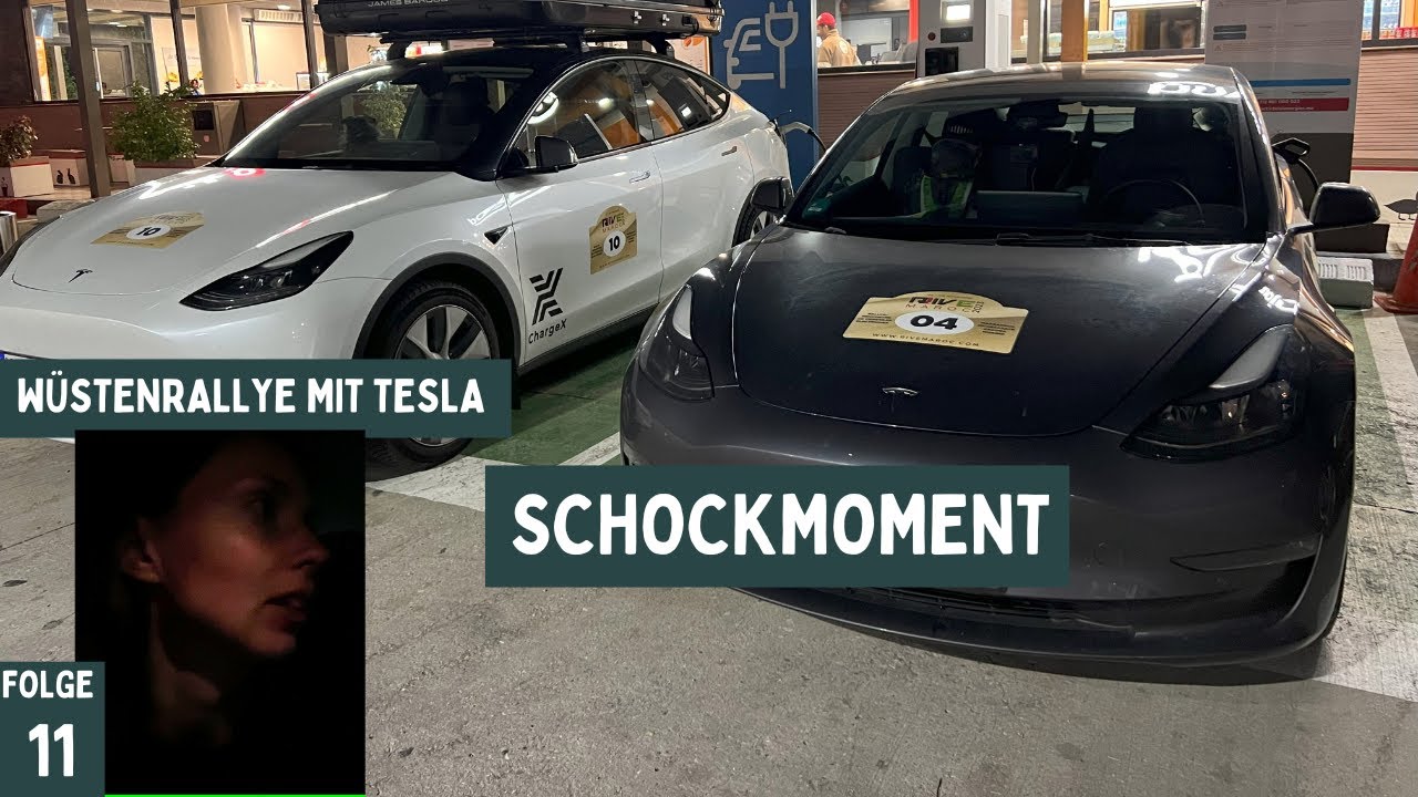 Schock! Erste km in Marokko. Roadtrip mit Tesla durch Afrika. Teil 11