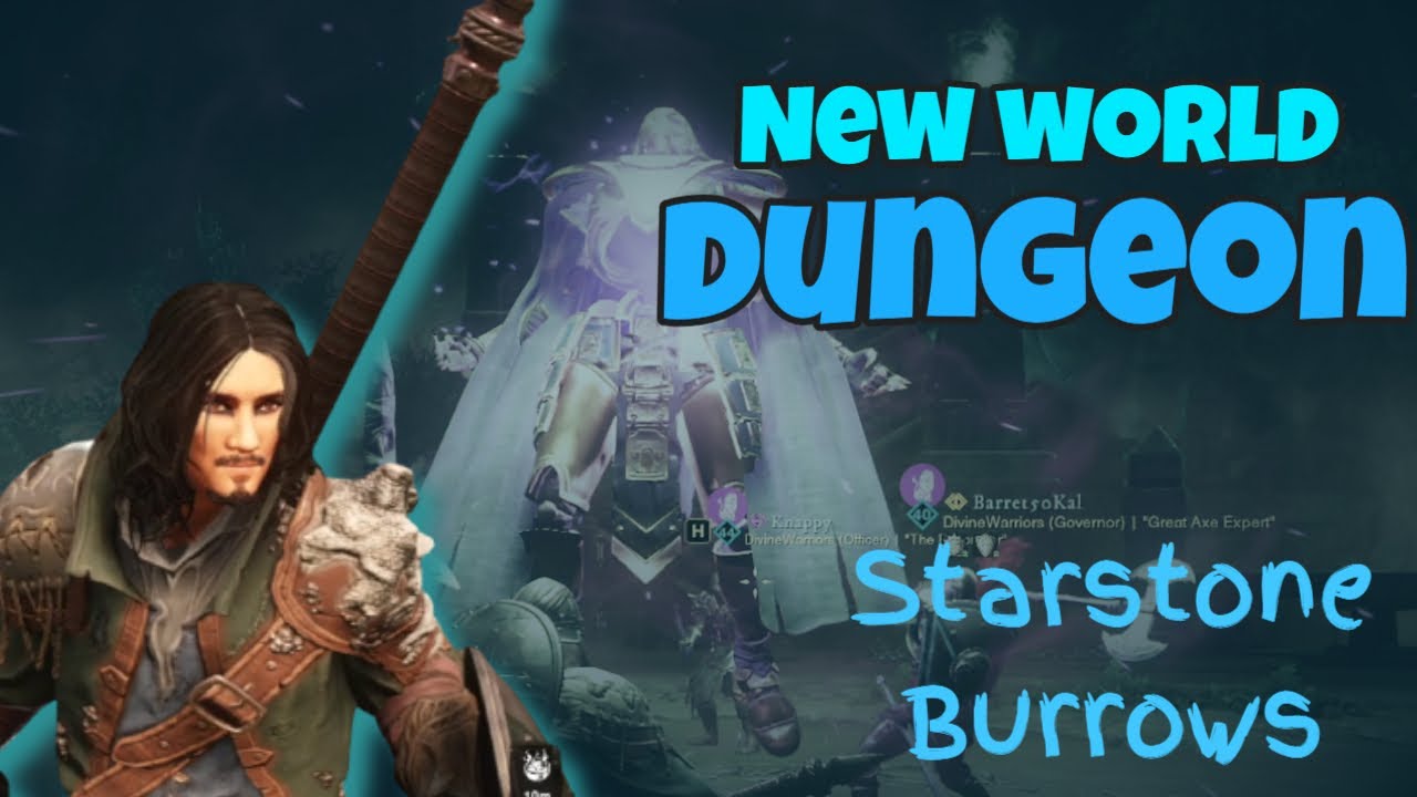 Starstone Burrows Dungeon Walkthrough (AVOID THE LAZERS!) | New World