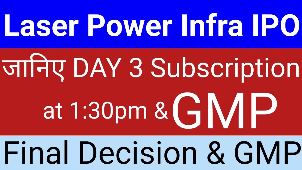 Laser Power & Infra IPO | Laser Power IPO Subscription | Upcoming IPO in July 2026 Stock Market Tak