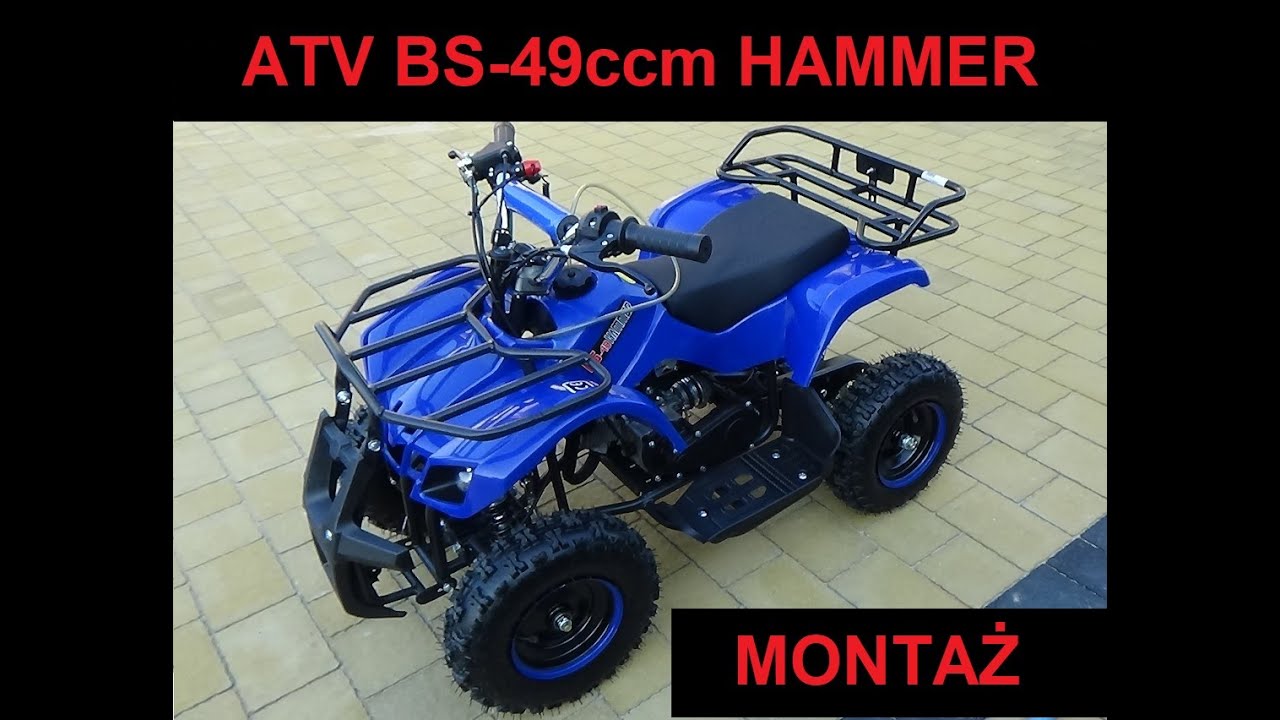 ATV BS 49cc Hammer [2021] - montaż