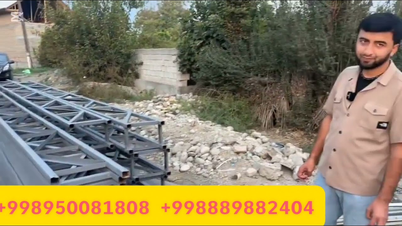 Konteyner profil katta hajmdagi tom naveslar qurish xizmati arzon narxlarda o‘rnatish xizmatlar