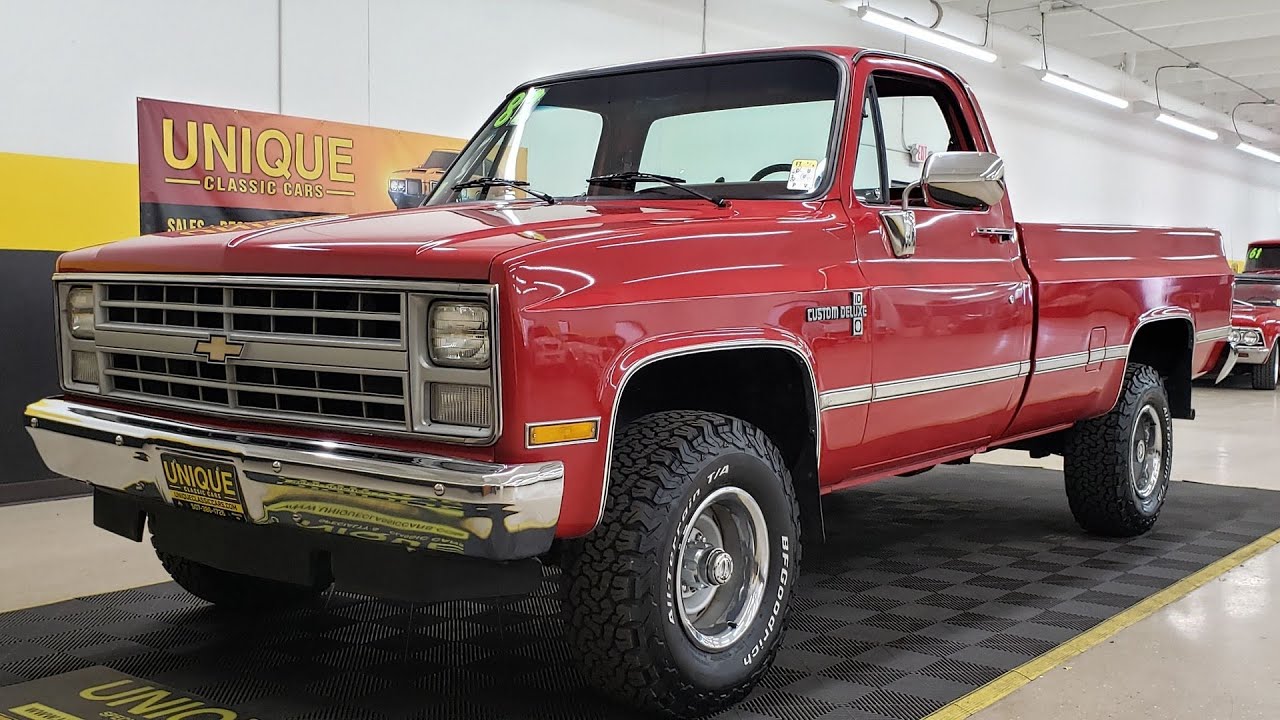 1987 Chevrolet K10 Custom Deluxe | For Sale