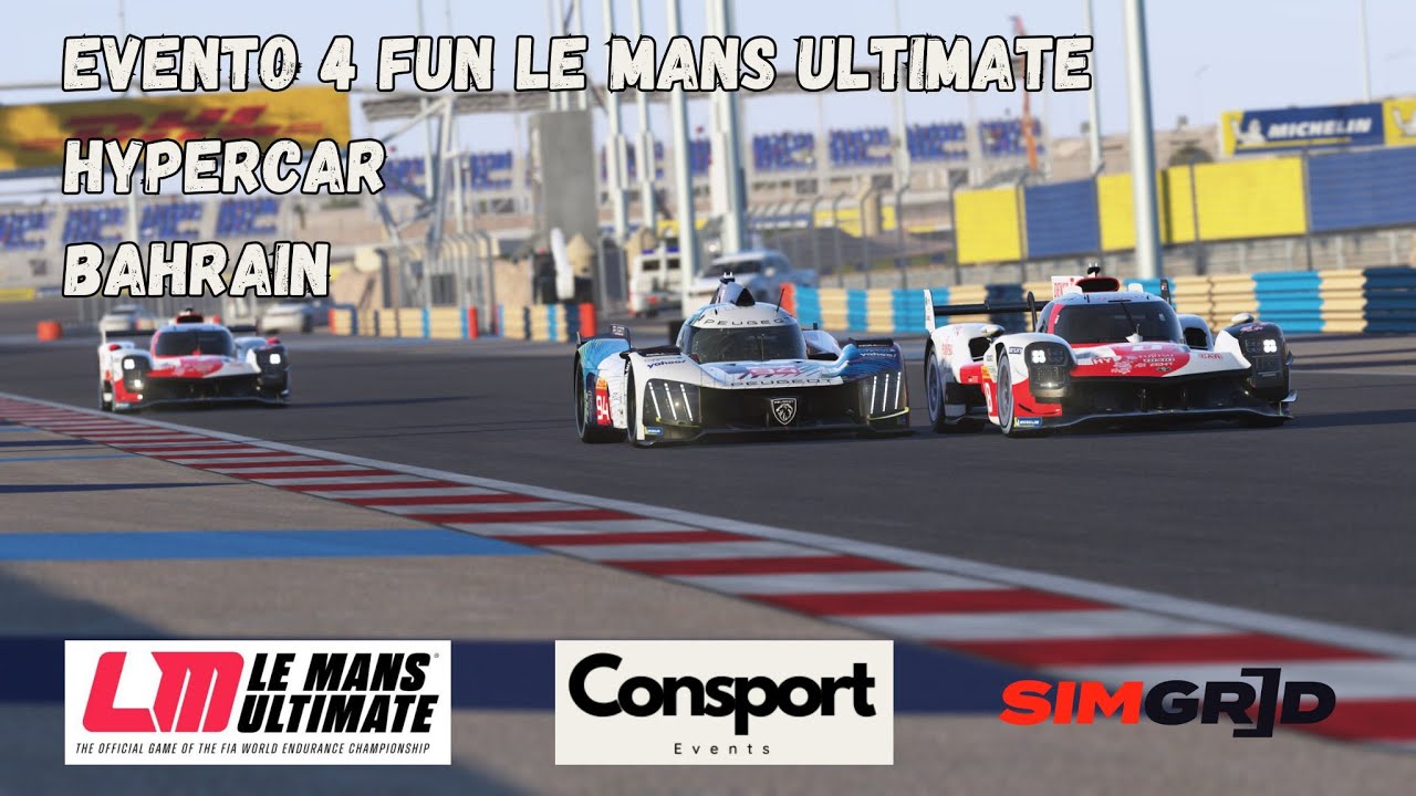 Le Mans Ultimate| Consport Events| Evento 4 Fun Bahrain| 23 Aprile 2025