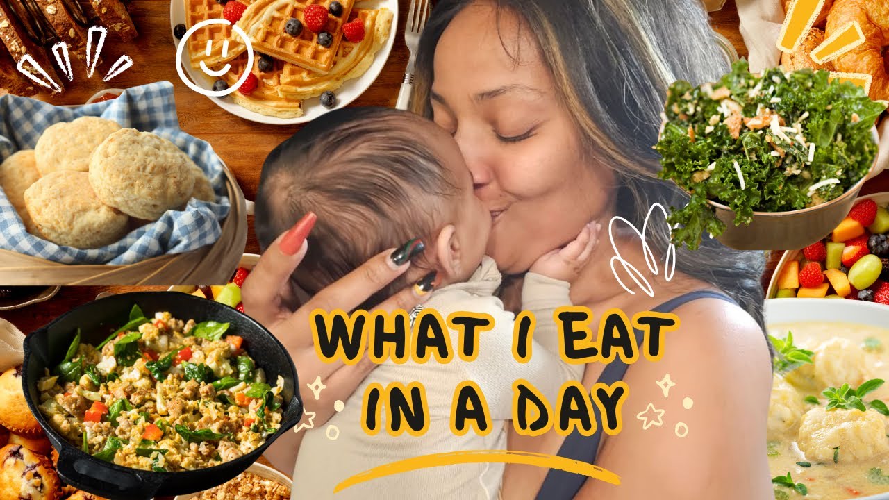 WHAT I EAT IN A DAY Farm Life and Vegan | Omelettes, Flatbread Pizza, Chicken & Dumplings, and more