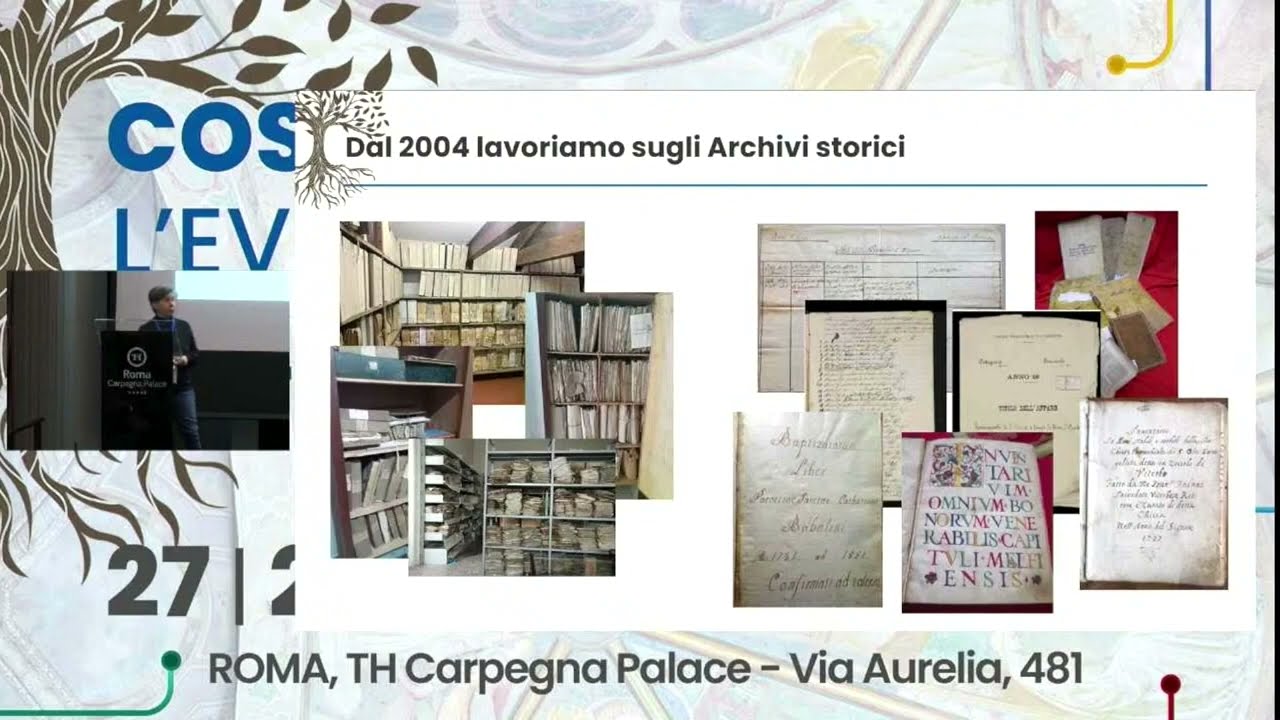 Francesca D'Agnelli, Ufficio BCE - Gestione archivio corrente