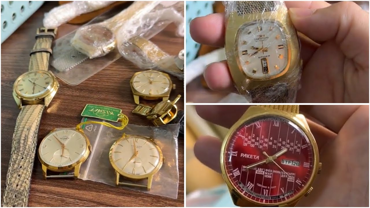 Lô hàng Đồng hồ cổ, Vintage tồn kho chất chơi giá đắt! (07940.99998) 