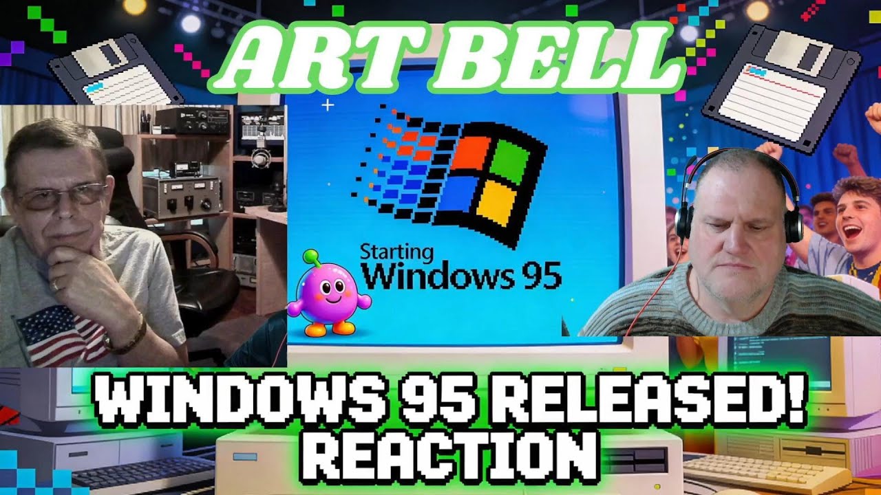 Art Bell Reacts to Windows 95 Release! Open Lines Time Capsule 😲 #retrotech #windows95 #technology