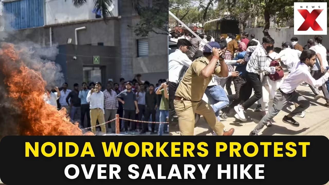 Noida Salary Hike Protest: What Are Employees Demanding? Employees Blast Cops for Mental Harassment
