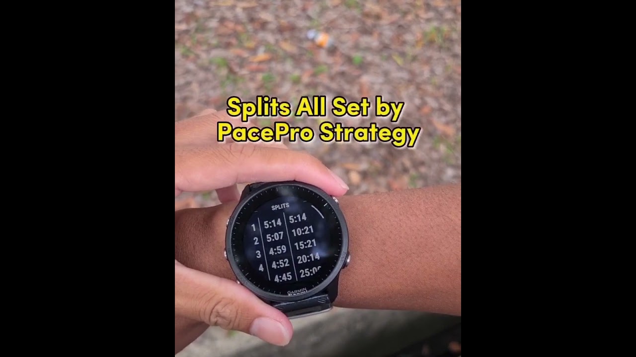 Garmin PacePro Strategy