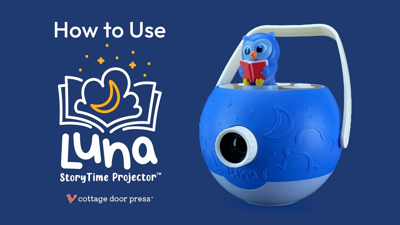 How To Use the Luna StoryTime Projector™ | Make Storytime Shine!