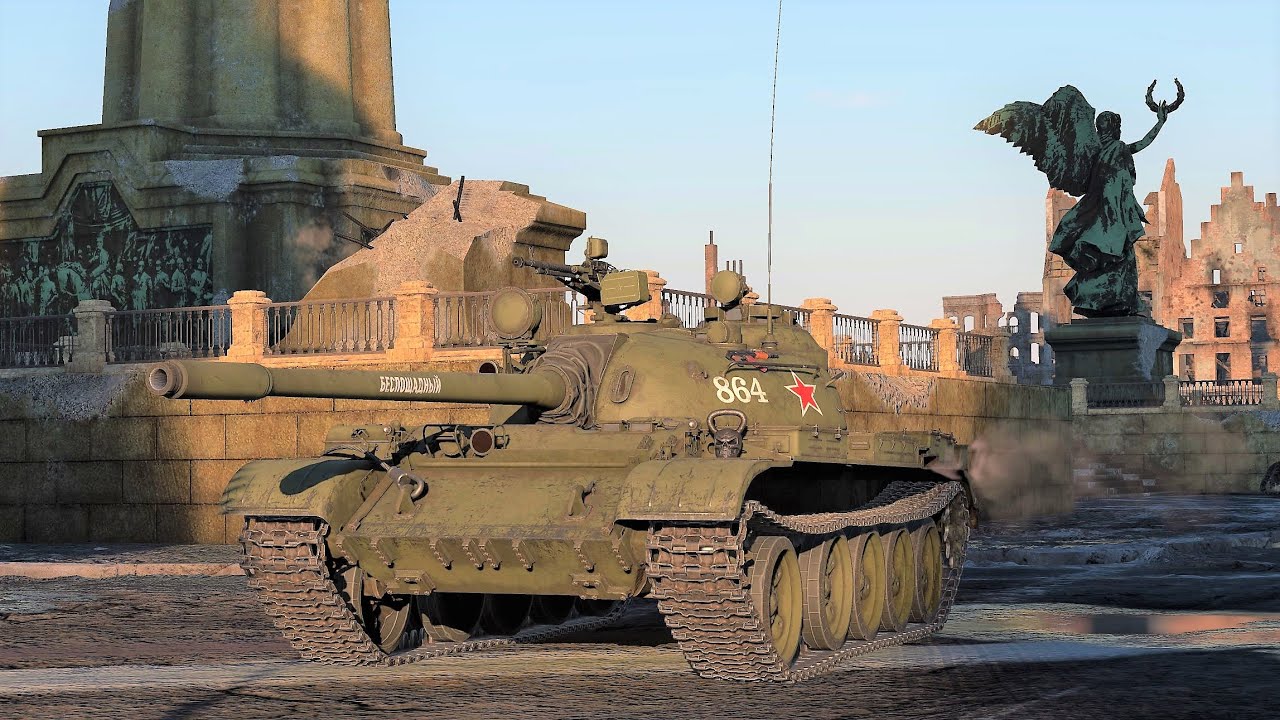 War Thunder: USSR - T-55A Gameplay [1440p 60FPS]