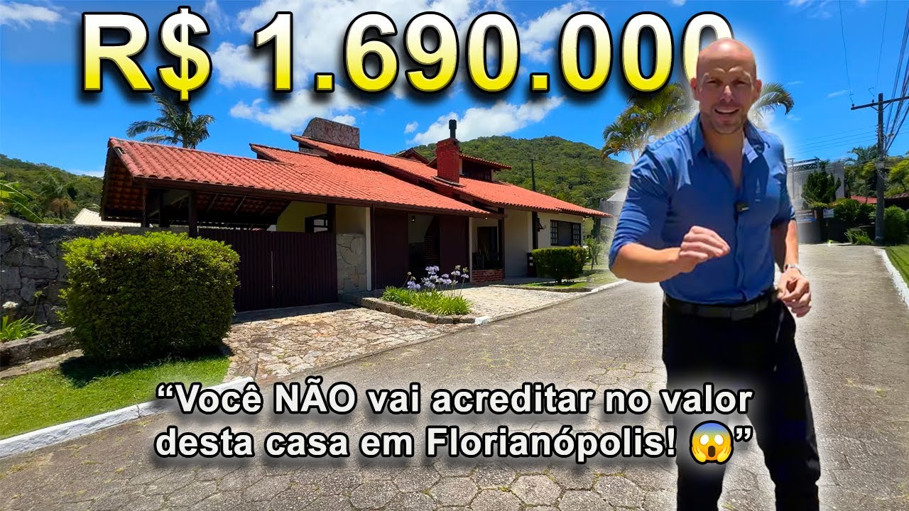 “Você NÃO vai acreditar no preço desta casa em Florianópolis! 😱”