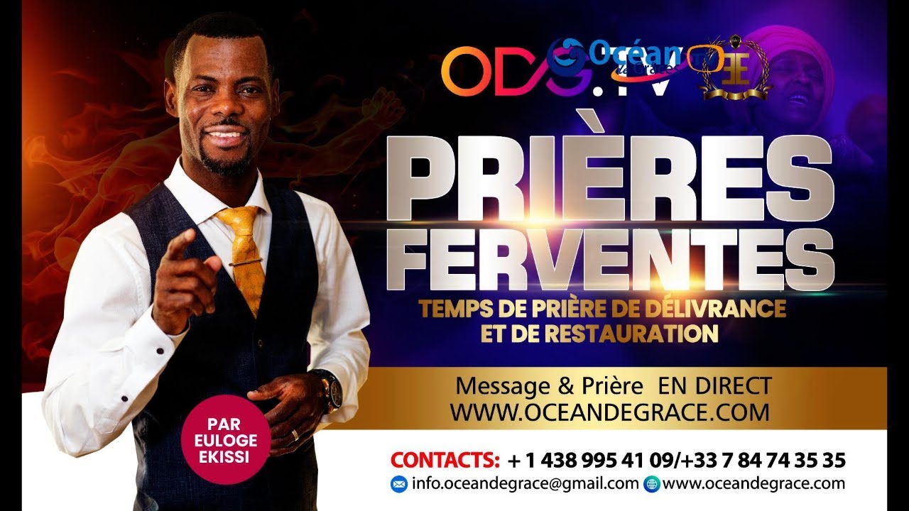 PLAIDOYER&PRIÈRE PROPHÉTIQUE & INTERVENTION SURNATURELLE ||ODGTV@EULOGE EKISSI