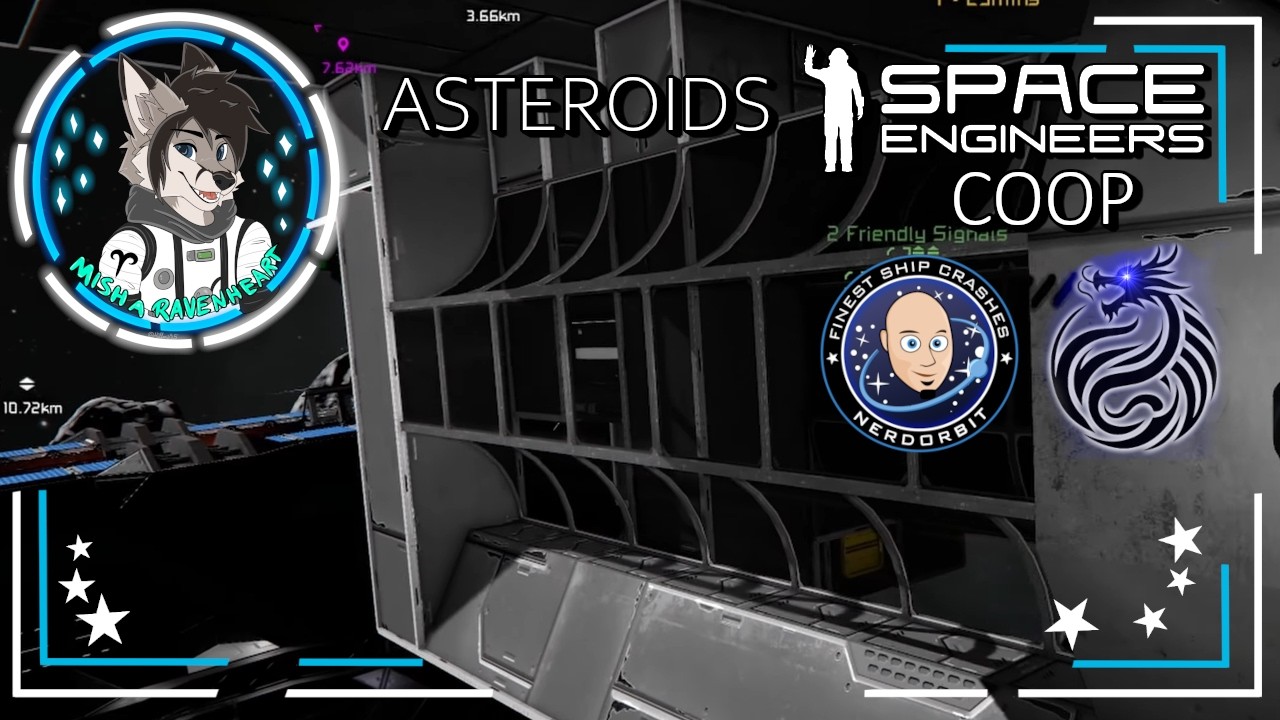 Space Engineers - Asteroids [Ep32] - Neue Baupläne, wir Bauen wieder um! - Let's Play Coop 🇩🇪​