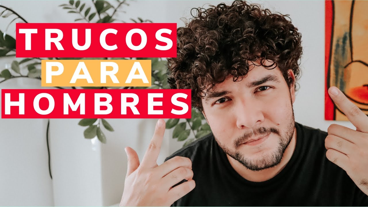 CÓMO PEINAR EL CABELLO RIZADO HOMBRES | RO