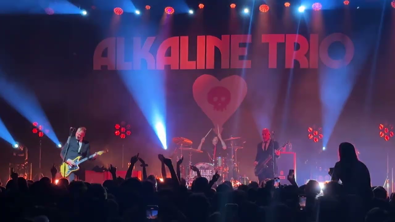 Alkaline Trio - Calling All Skeletons (Kentish Town Forum, London, July 26, 2024) LIVE/4K