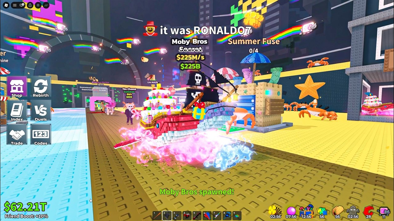New Moby Bros Spawned!! - Steal a Brainrot