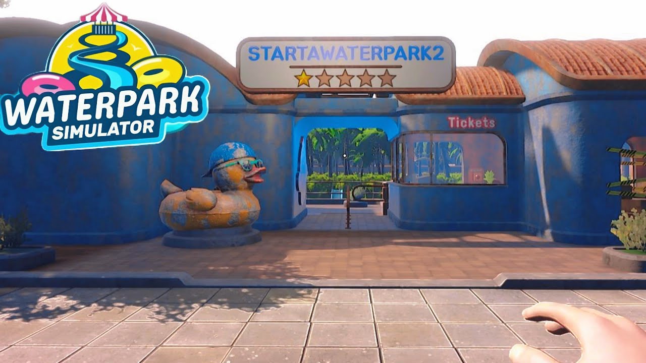 Waterpark Simulator Demo | Gameplay No Commentary