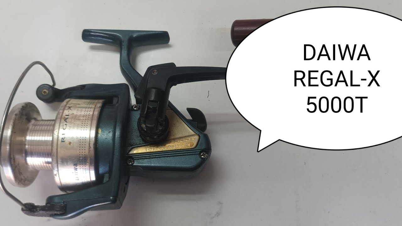CARRETE O REEL DE PESCA DAIWA REGAL X 5000 T LIMPIEZA Y PEQUEÑO MANTENIMIENTO