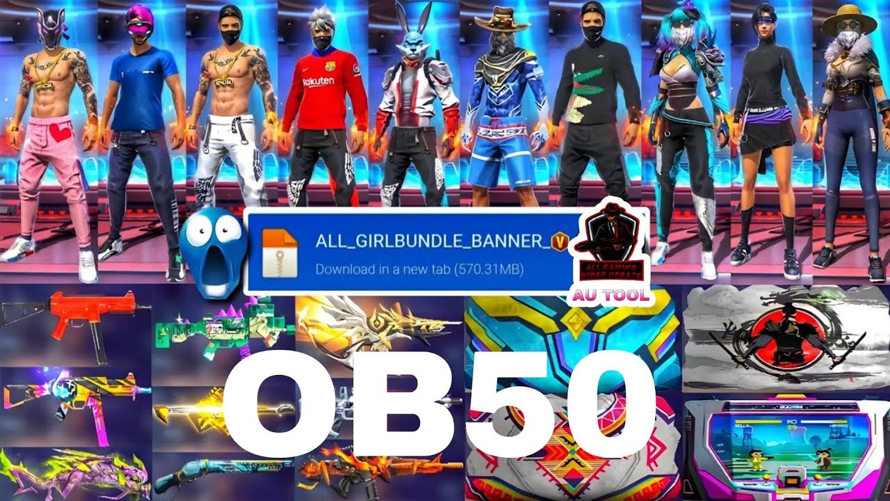Ob51 Free Fire Antiban Skin Tool | Free Fire Glitch File | Free Fire + Free Fire Max | #freefire