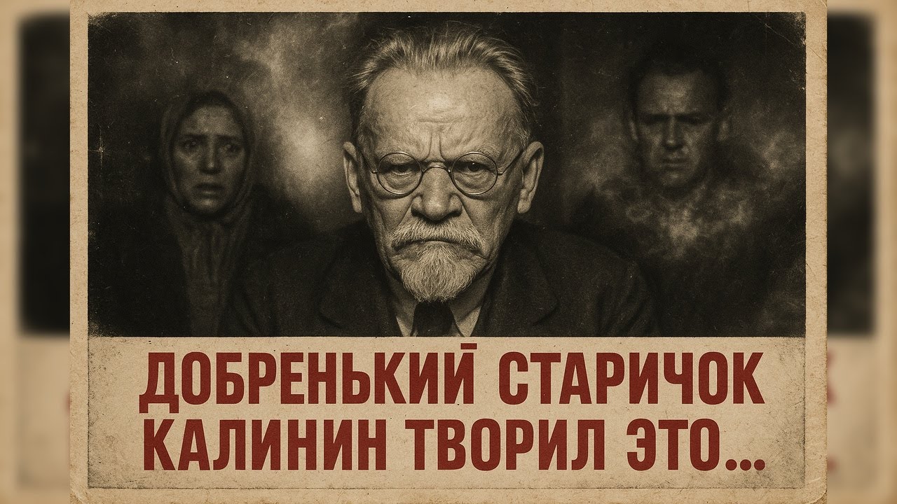 ПАЛАЧ КАЛИНИН как всесоюзный староста лично устранял врагов народа! Тайны, о которых молчали