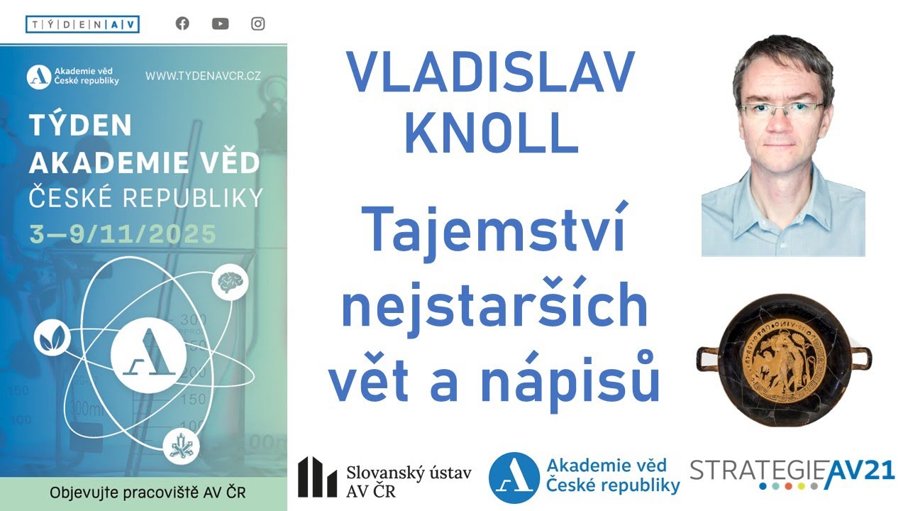 Vladislav Knoll: Tajemství nejstarších vět a nápisů