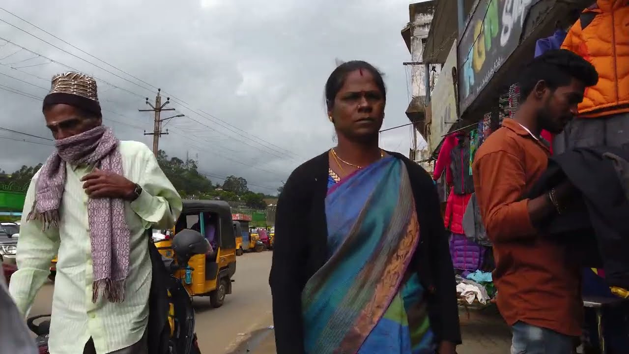 Unseen Walk of Ooty, Tamil Nadu IN 4K