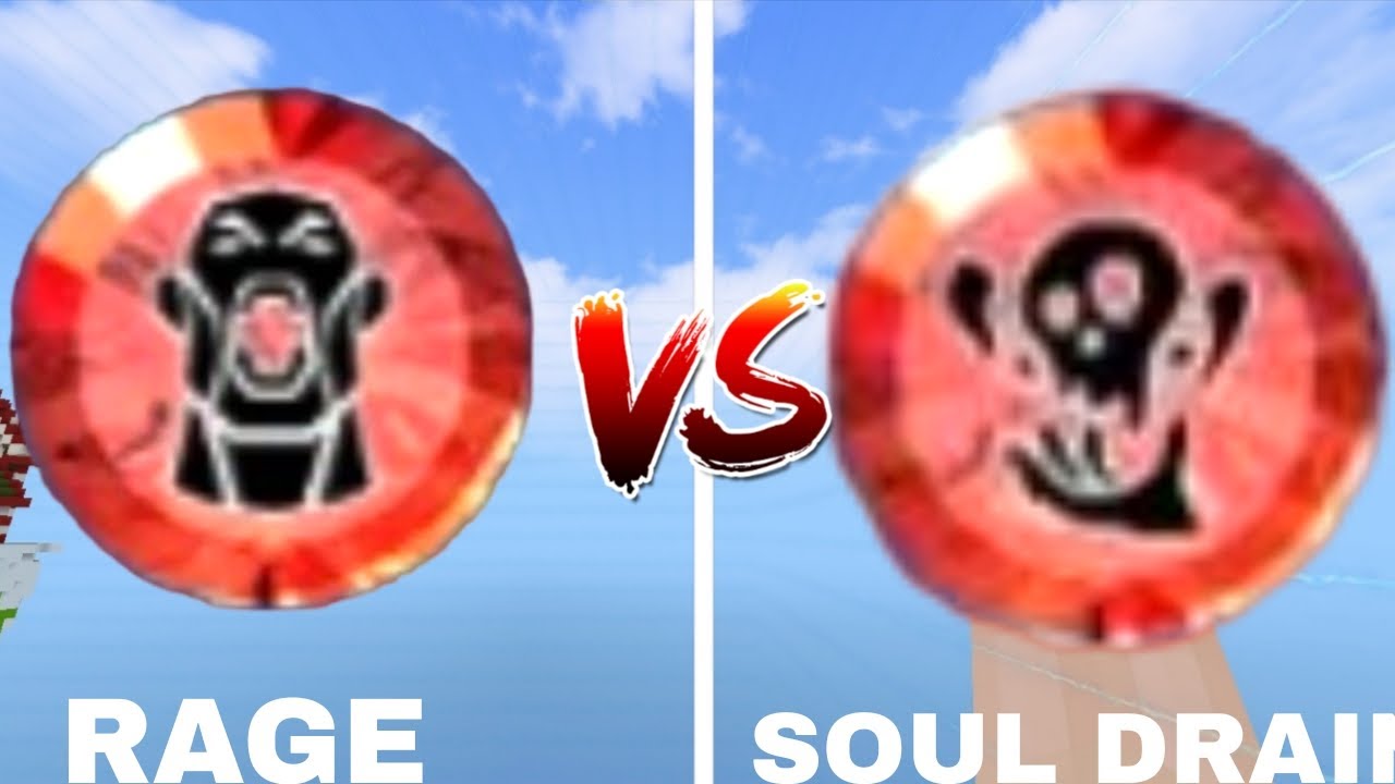Comparing Rage VS Soul Drain who will win? #blockmango #bedwars 